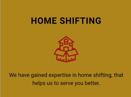 HOUSE SHIFTING SERVICES